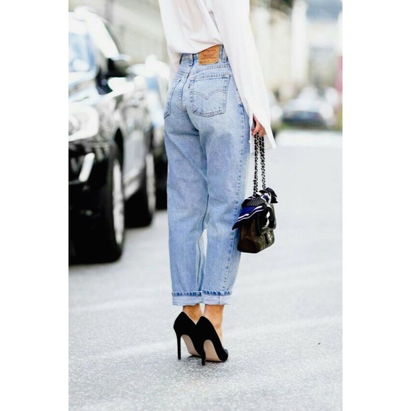 Levi's Denim - “Levi’s” Vintage Dark washed 550 Mom Jeans